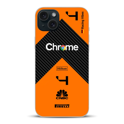 McL F1 2024 Livery - Customized phone case for iPhone