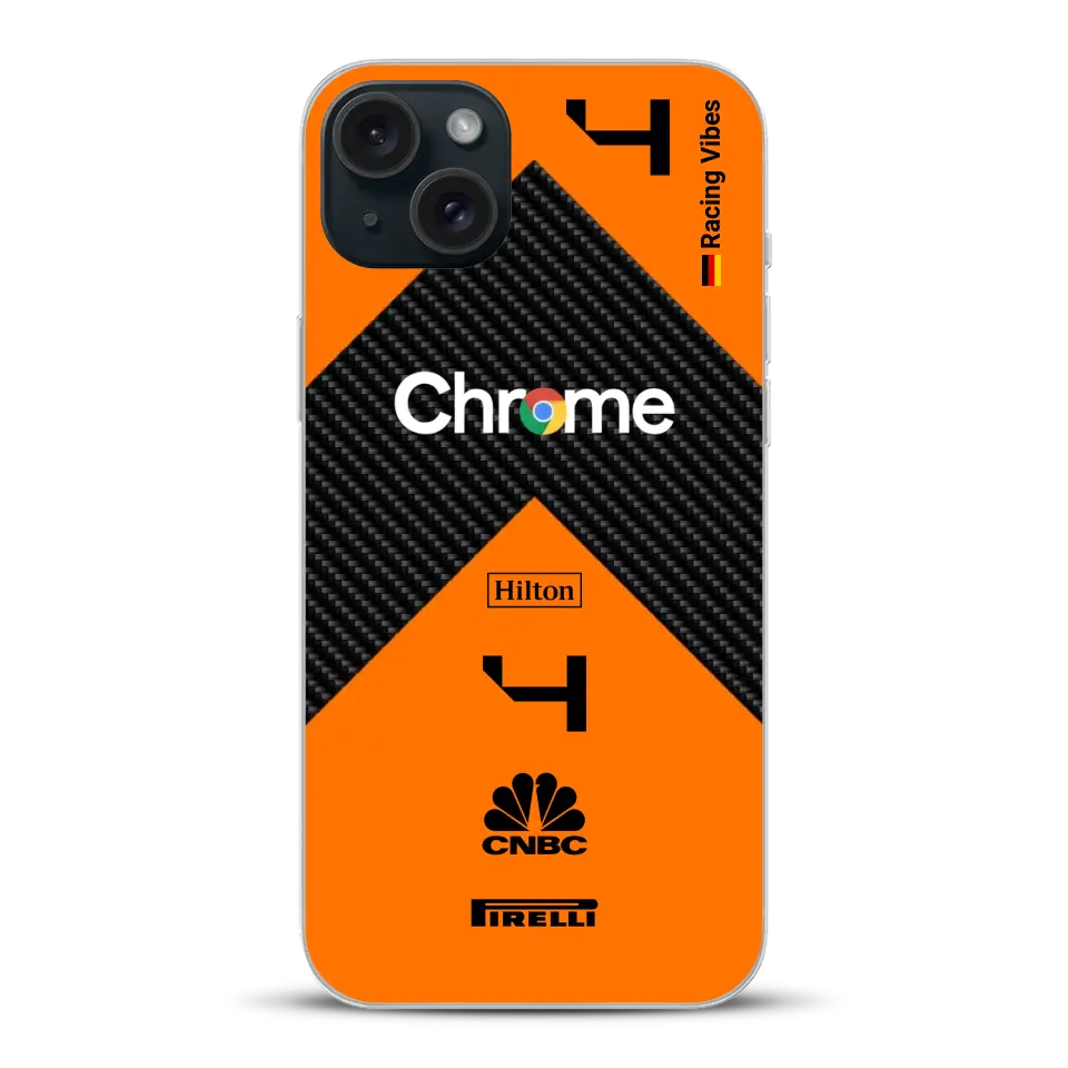 McL F1 2024 Livery - Customized phone case for iPhone