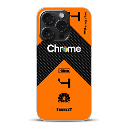 McL F1 2024 Livery - Customized phone case for iPhone