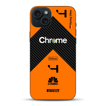 McL F1 2024 Livery - Customized phone case for iPhone