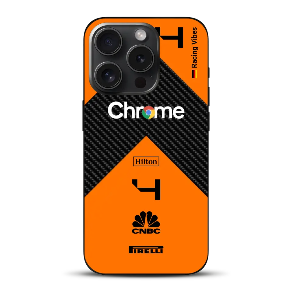 McL F1 2024 Livery - Customized phone case for iPhone