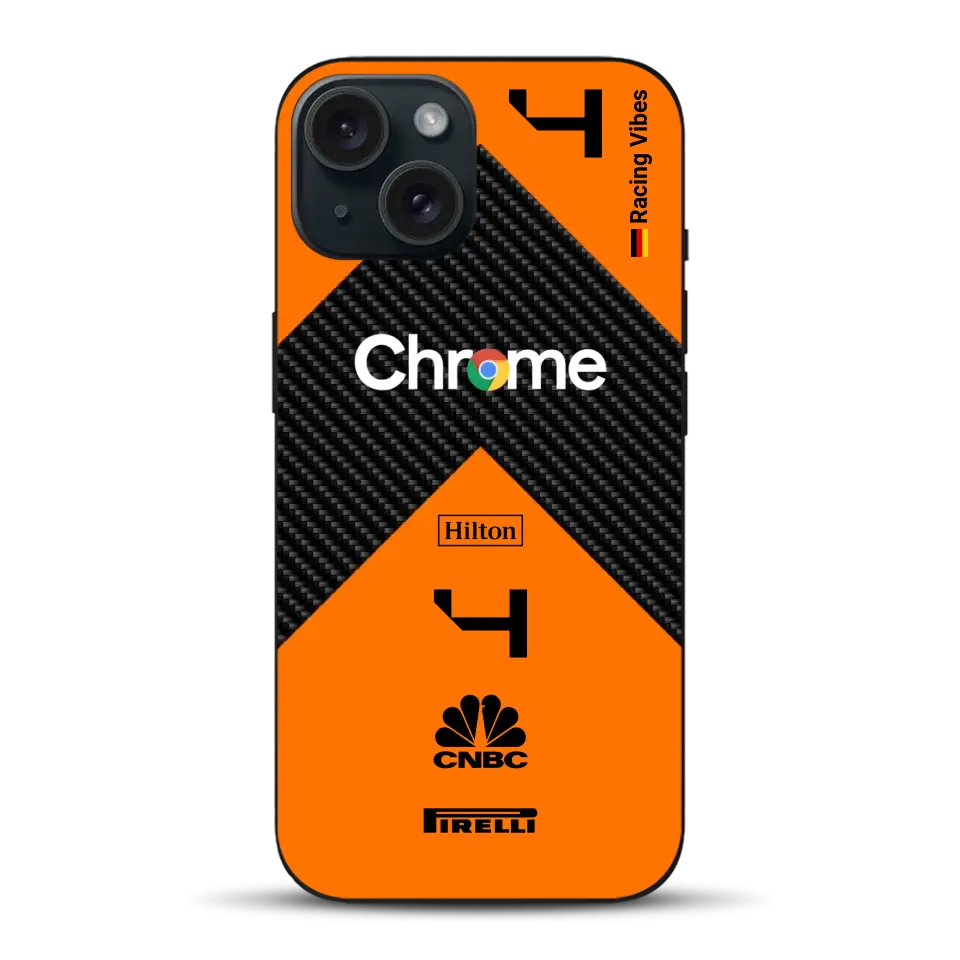 McL F1 2024 Livery - Customized phone case for iPhone