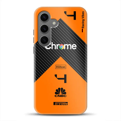 McL F1 2024 Livery - Customized premium case for Samsung