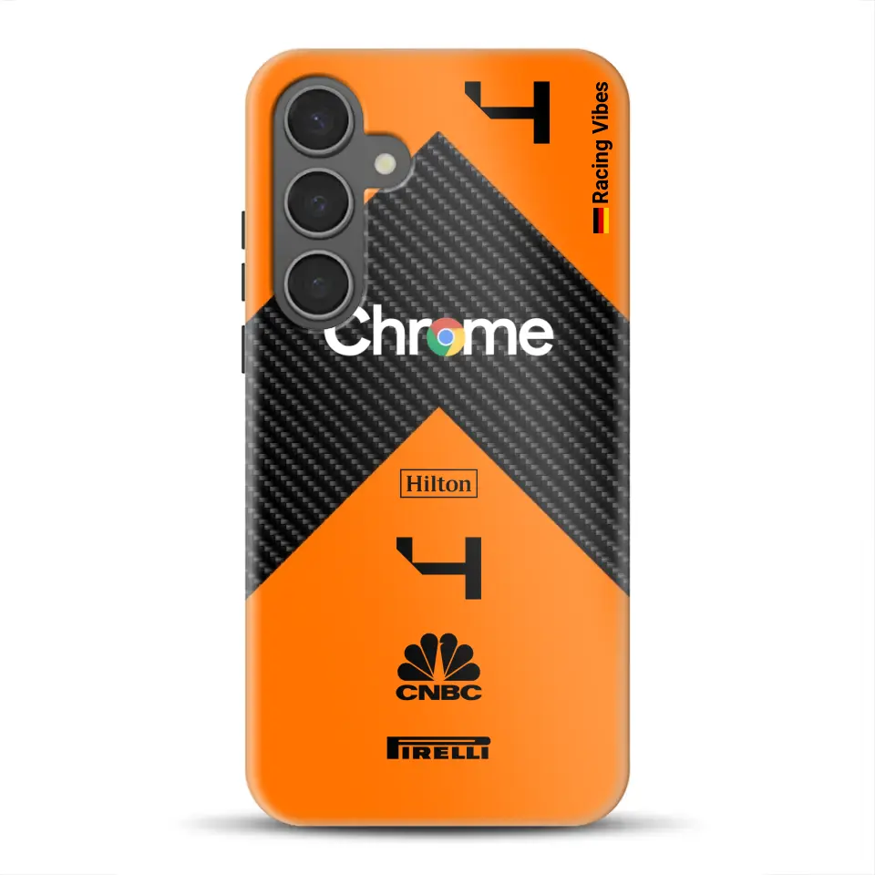 McL F1 2024 Livery - Customized premium case for Samsung