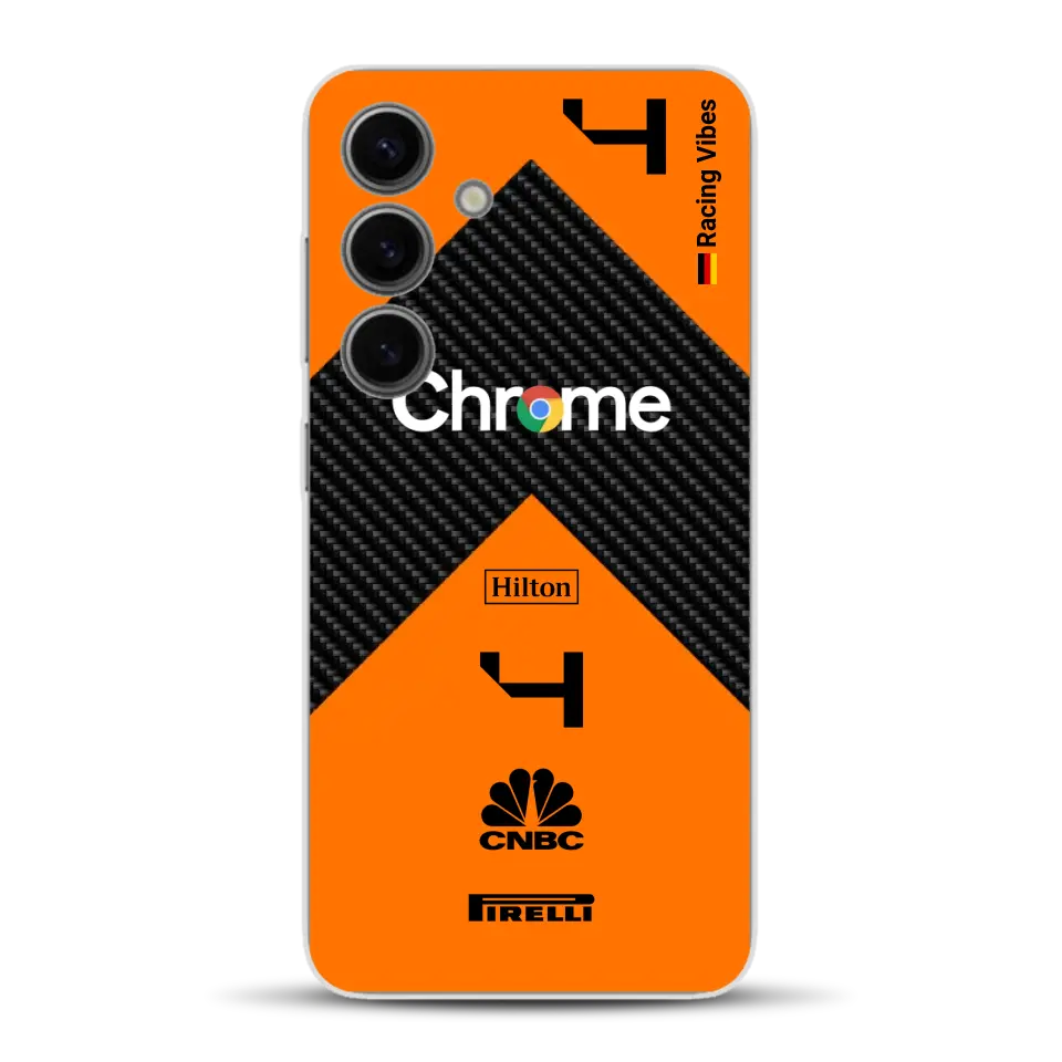 McL F1 2024 Livery - Customized phone case for Samsung