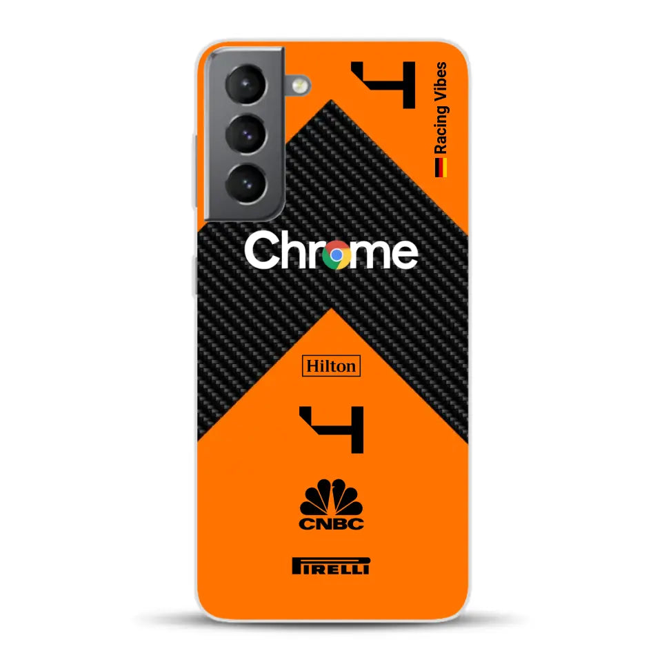 McL F1 2024 Livery - Customized phone case for Samsung