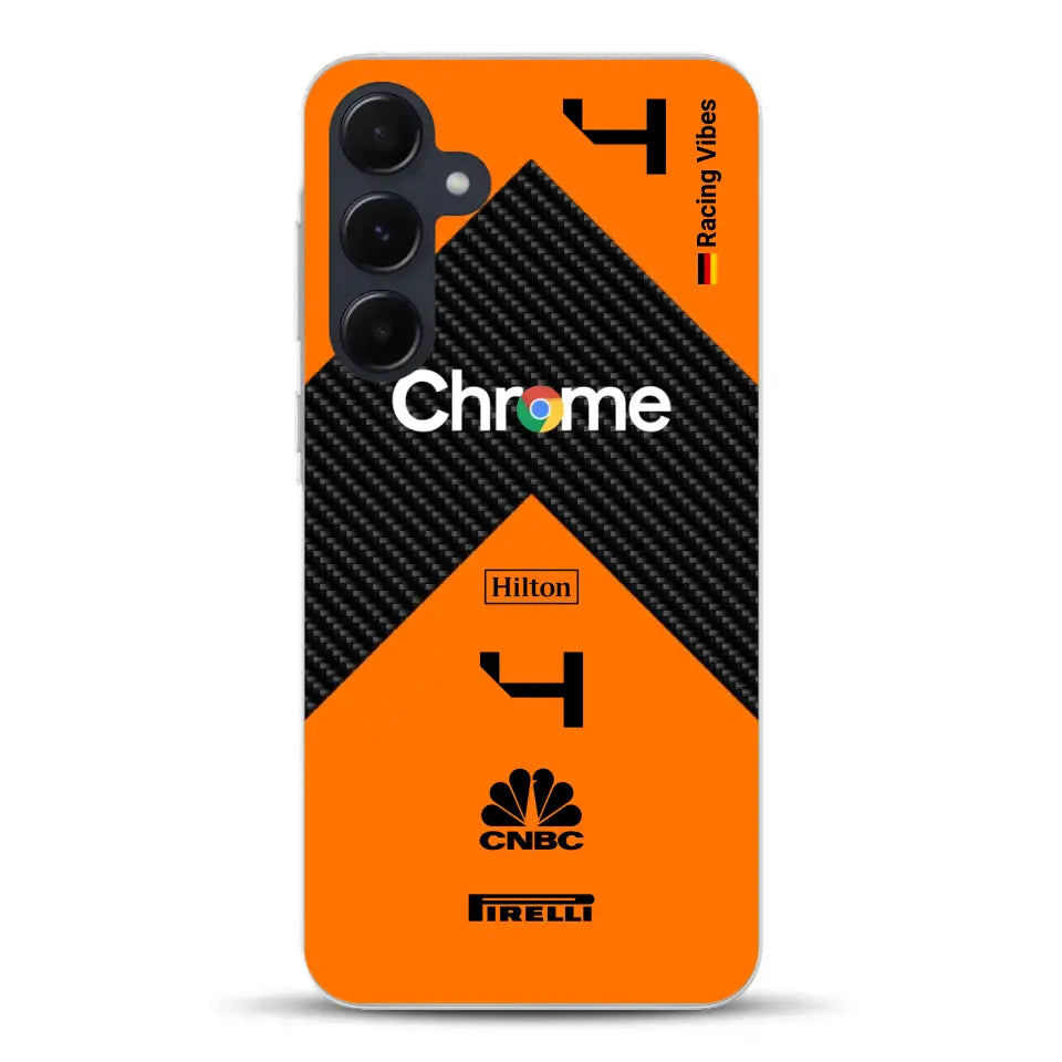 McL F1 2024 Livery - Customized phone case for Samsung