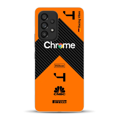 McL F1 2024 Livery - Customized phone case for Samsung