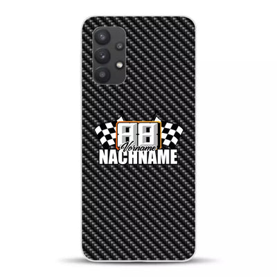 Stile carbonio #1 - Custodia per cellulare personalizzata per Samsung