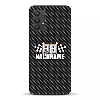 Stile carbonio #1 - Custodia per cellulare personalizzata per Samsung