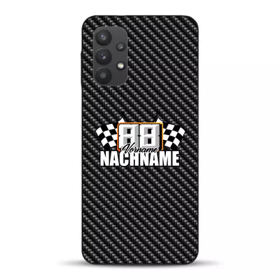 Stile carbonio #1 - Custodia per cellulare personalizzata per Samsung