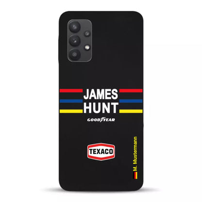 James Hunt Helm Livery - Individuelle Handyhülle für Samsung