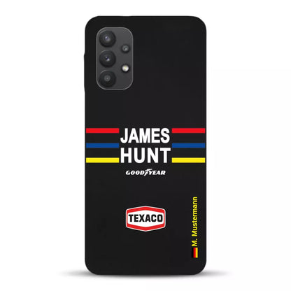 James Hunt Helm Livery - Individuelle Handyhülle für Samsung