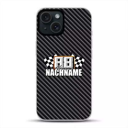 Carbon Style #1 - Individuelle Handyhülle für iPhone