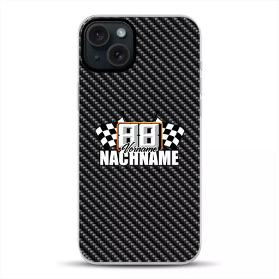Carbon style #1 - Personnalisé coque pour iPhone