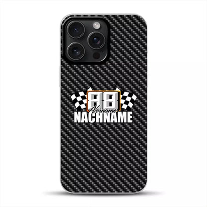 Carbon Style #1 - Individuelle Handyhülle für iPhone