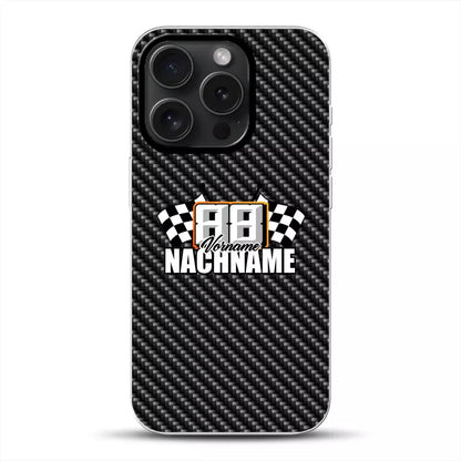 Carbon Style #1 - Individuelle Handyhülle für iPhone