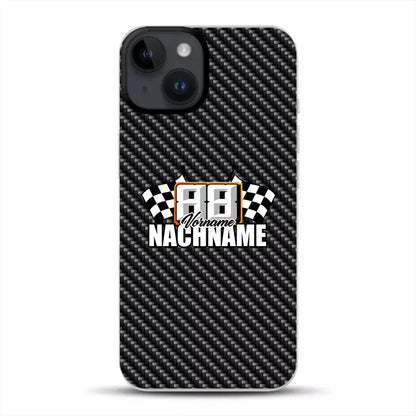Carbon Style #1 - Individuelle Handyhülle für iPhone