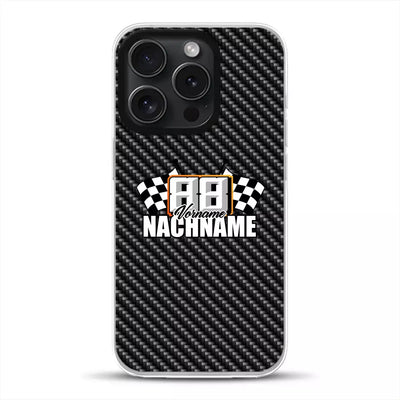 Carbon style #1 - Personnalisé coque pour iPhone