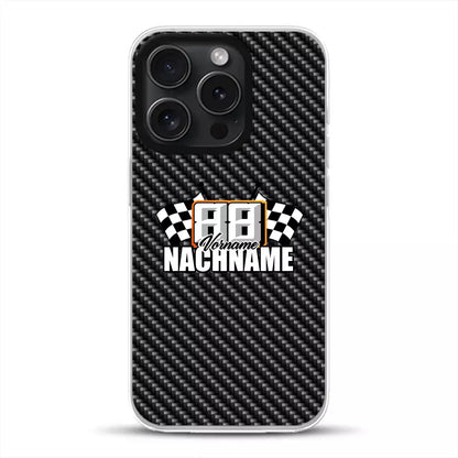 Carbon Style #1 - Individuelle Handyhülle für iPhone