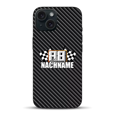Carbon style #1 - Personnalisé coque pour iPhone