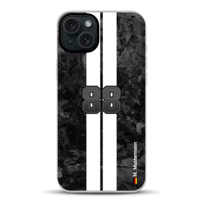 Carbon style #2 - Personnalisé coque pour iPhone