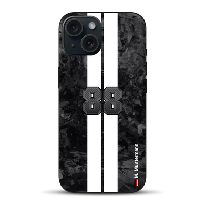 Carbon style #2 - Personnalisé coque pour iPhone
