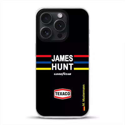 James Hunt Helm Livery - Custodia per cellulare personalizzata per iPhone