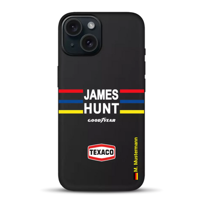 James Hunt Helm Livery - Custodia per cellulare personalizzata per iPhone