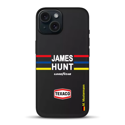 James Hunt Helm Livery - Individuelle Handyhülle für iPhone