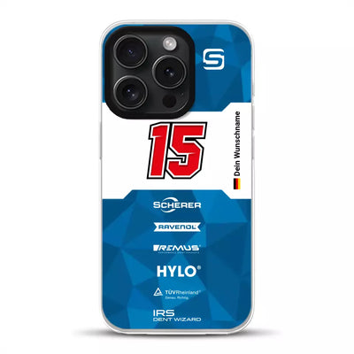 Scherer Sport PHX #15 24h Nürburgring 2024 Livery - Custodia per cellulare personalizzata per iPhone