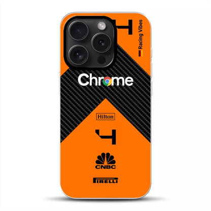 McL F1 2024 Livery - Customized phone case for iPhone