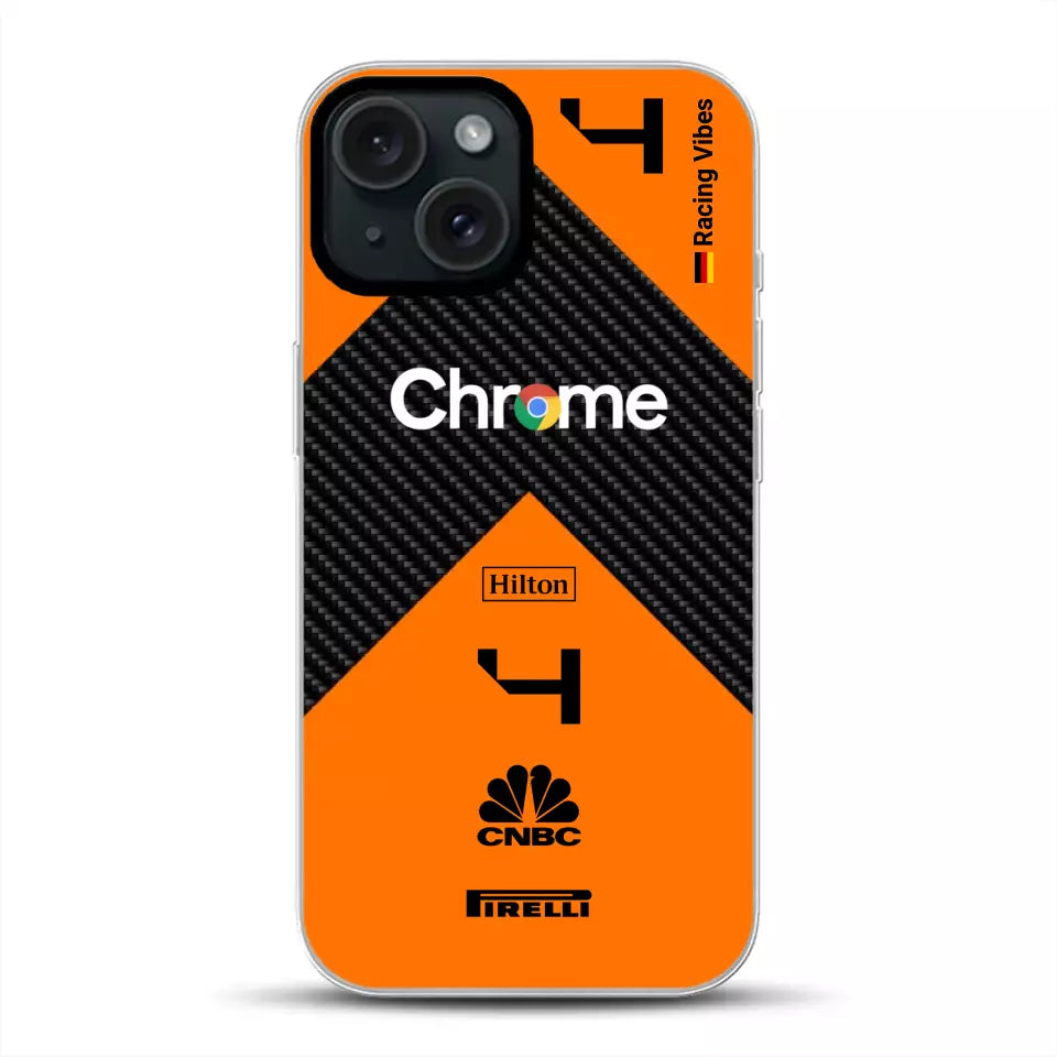 McL F1 2024 Livery - Customized phone case for iPhone