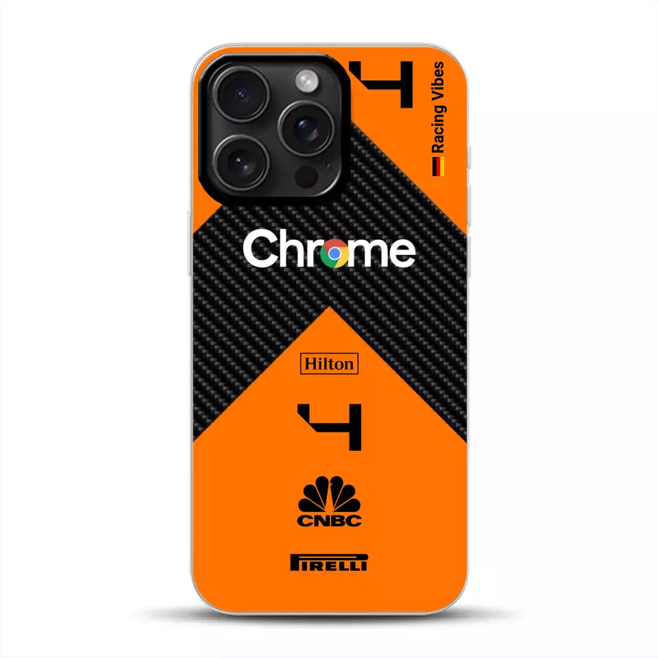 McL F1 2024 Livery - Customized phone case for iPhone