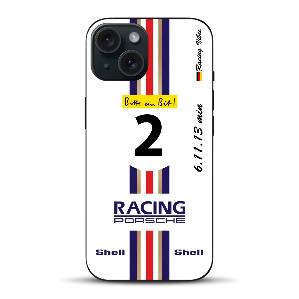 956K #2 Bellof Rekordrunde Nordschleife 1983 Livery - Customized Mobile Phone Case for iPhone