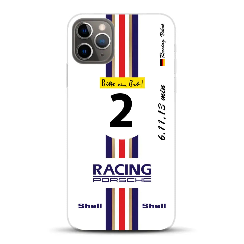 956K #2 Bellof Rekordrunde Nordschleife 1983 Livery - Customized Mobile Phone Case for iPhone