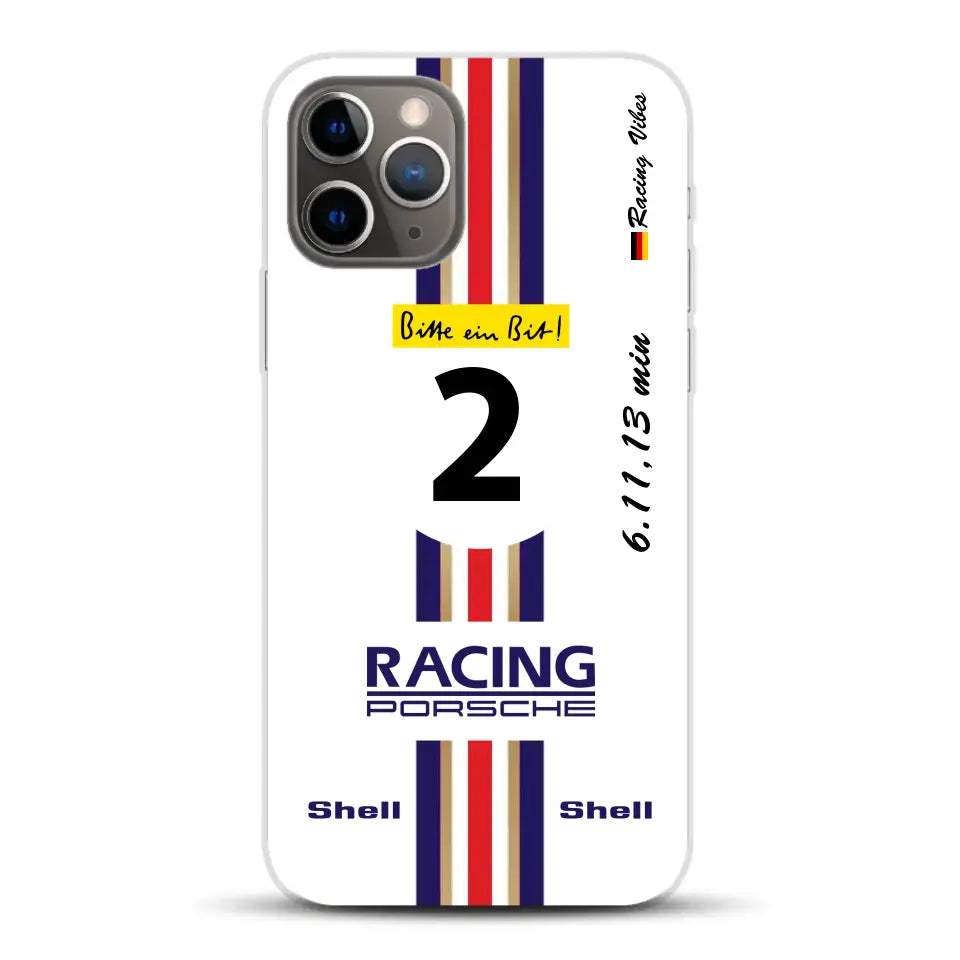 956K #2 Bellof Rekordrunde Nordschleife 1983 Livery - Customized Mobile Phone Case for iPhone