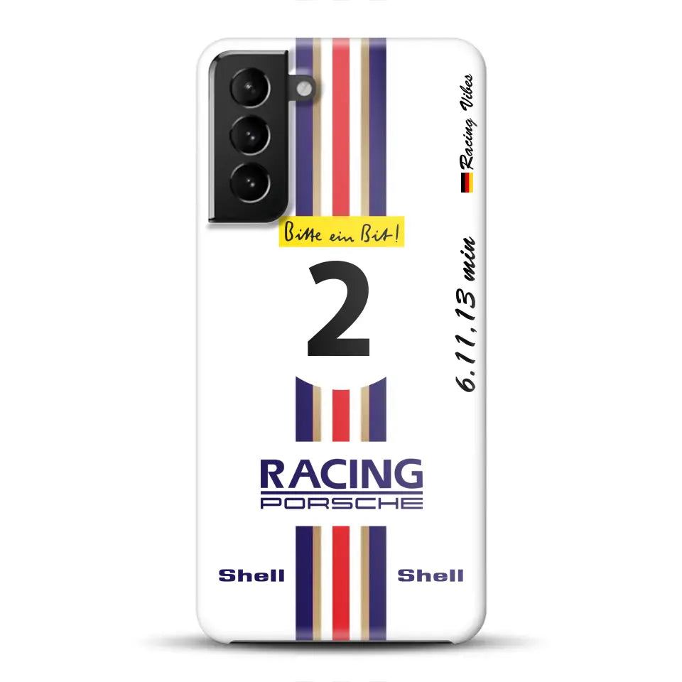 956K #2 Bellof Rekordrunde Nordschleife 1983 Livery - Customized Hardcase Cover for Samsung