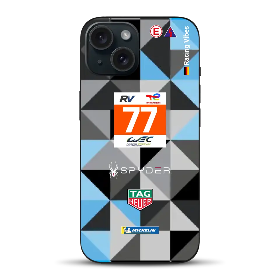 911 RSR Dempsey Proton 24h 2022 Livery - Customized phone case for iPhone