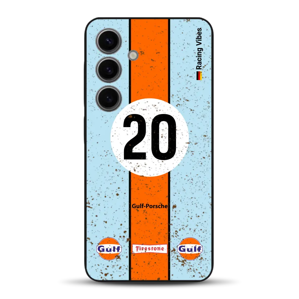 917K #20 Gulf 24h LM 1970 Livery - Custodia per cellulare personalizzata per Samsung