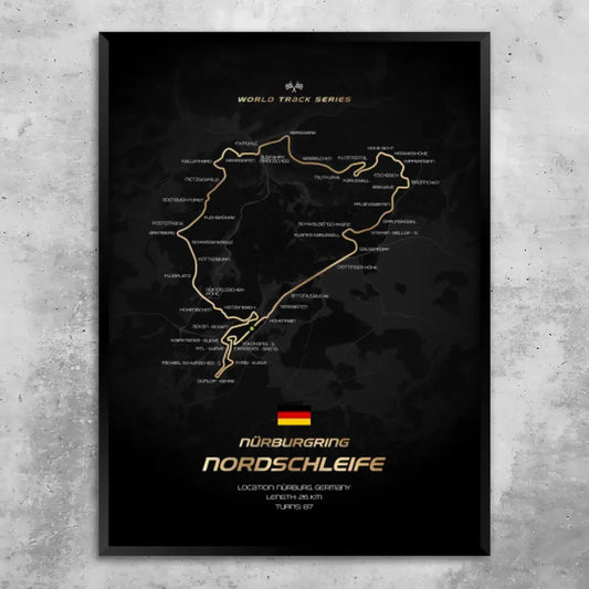 Nürburgring Nordschleife - Individuelles Wandbild