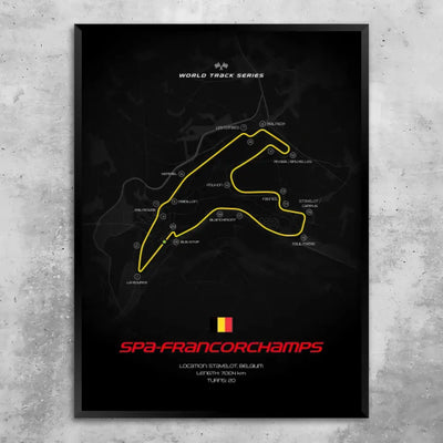 Spa-Francorchamps - Custom wall art