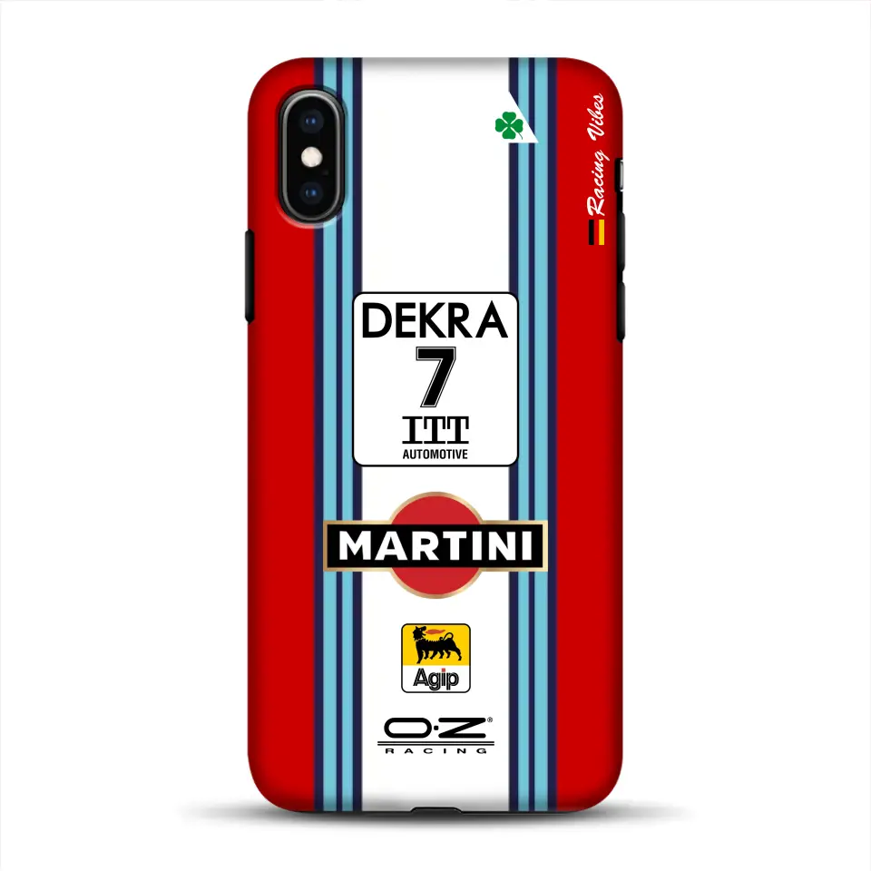 155 V6 TI #7 Nannini Alfa Corse DTM 1995 Livery - Customized Premium Case for iPhone