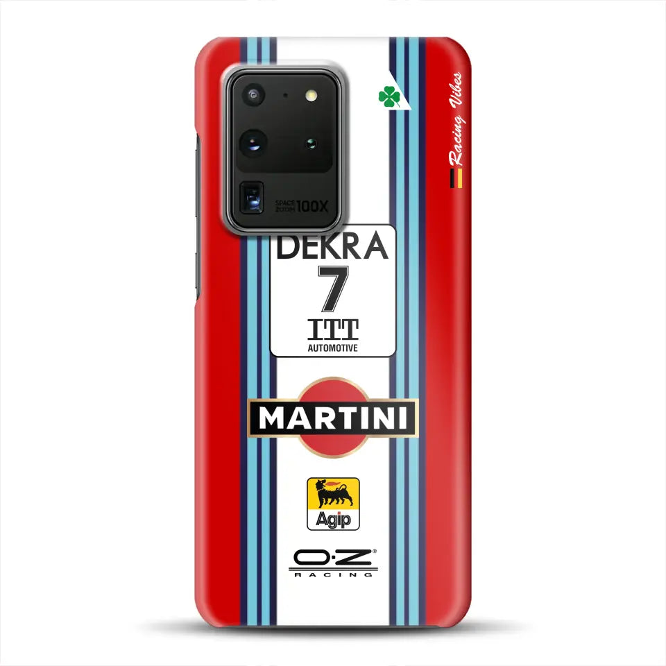 155 V6 TI #7 Nannini Alfa Corse DTM 1995 Livery - Customized Hardcase Cover for Samsung