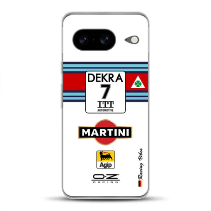 155 V6 TI #7 Nannini Alfa Corse DTM 1995 Livery - Custodia per cellulare personalizzata per Google
