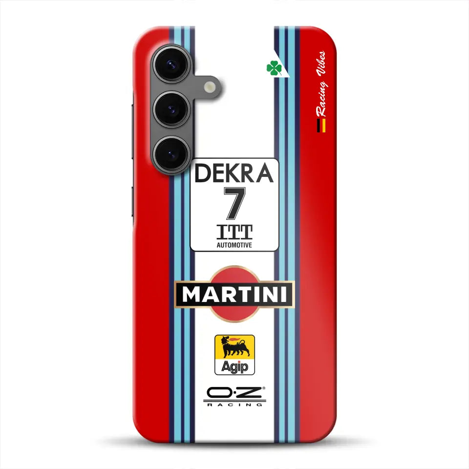 155 V6 TI #7 Nannini Alfa Corse DTM 1995 Livery - Customized Hardcase Cover for Samsung