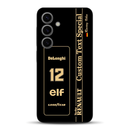 Lotus 97T/98T Senna F1 Livery - Custodia per cellulare personalizzata per Samsung