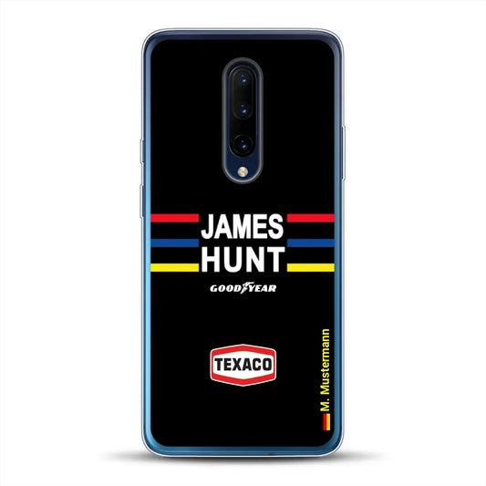 James Hunt Helm Livery - Individuelle Handyhülle für OnePlus