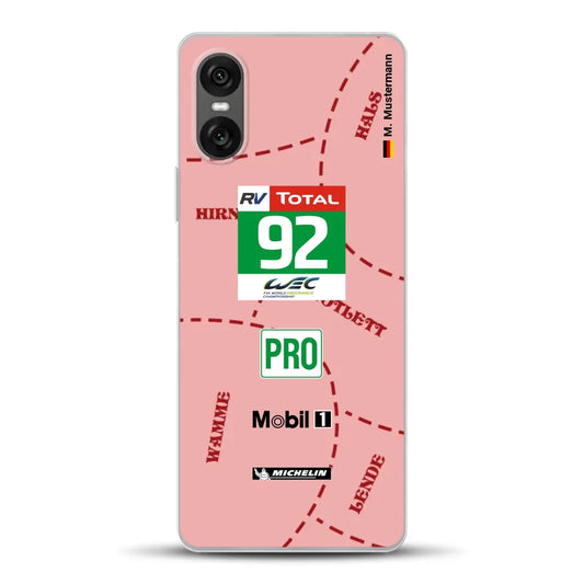 Pink Pig Porsche RSR Livery - Customized phone case