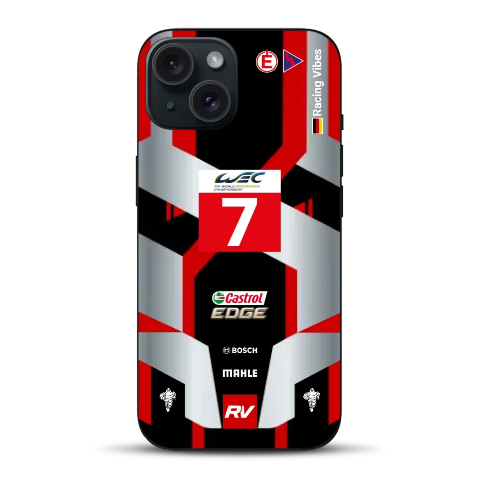 R18 e-tron quattro 2016 Livery - Custodia per cellulare personalizzata per iPhone